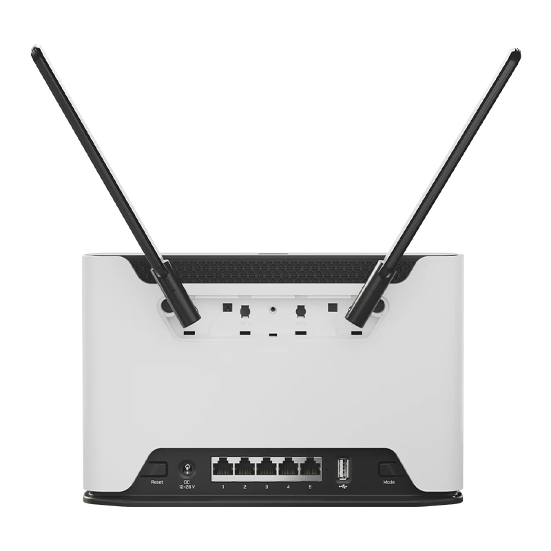 نمای پشت روتر سیم کارت خور میکروتیک مدل CHATEAU 5G